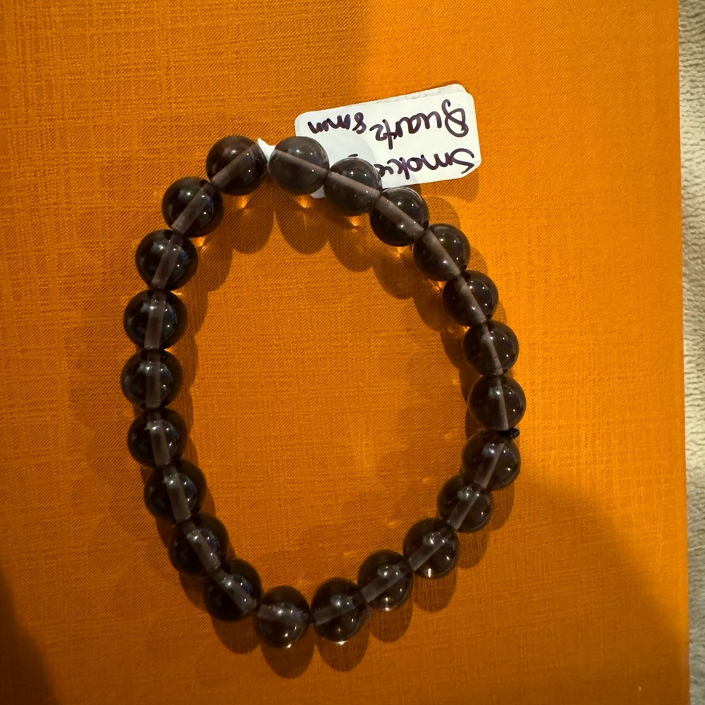 Smoky Quartz 8mm Bracelet